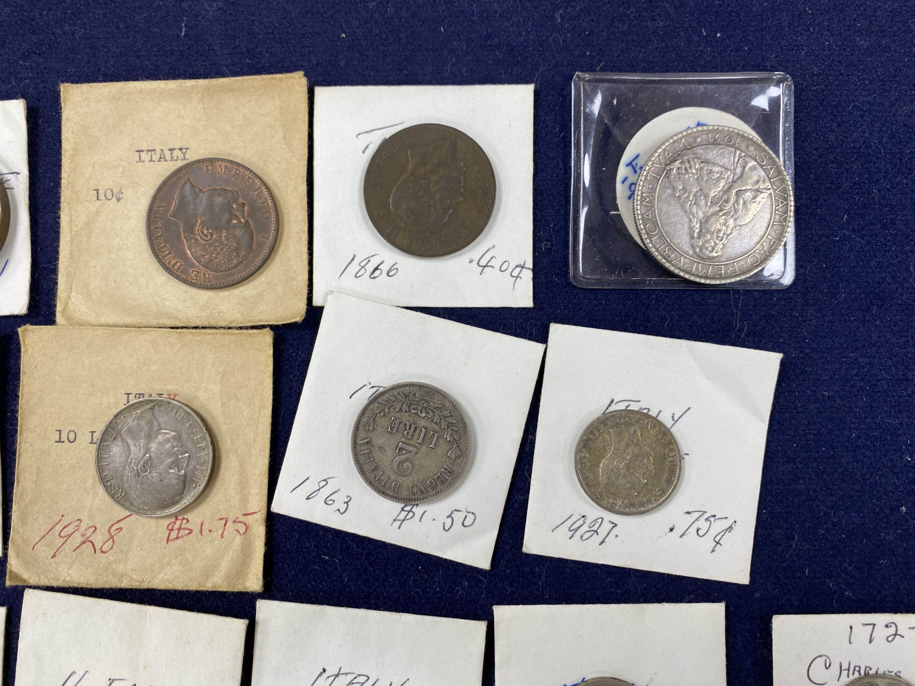 Italy, Germany & European coins, 18th-20th century,